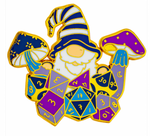 Quest's Reward Fine Art Pins - Gnome with Dice