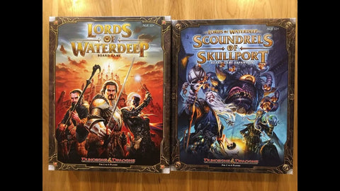 [PRE OWNED - Like New] Lords of Waterdeep + Expansion