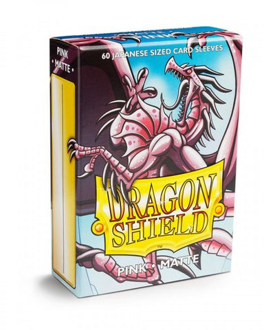 Dragon Shield: Matte Pink Japanese Sleeves - Box of 60