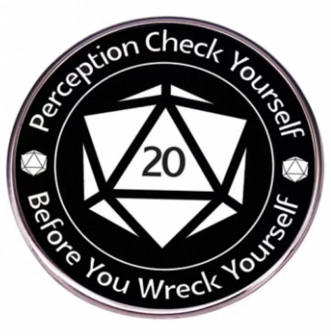Perception Check Pin #25