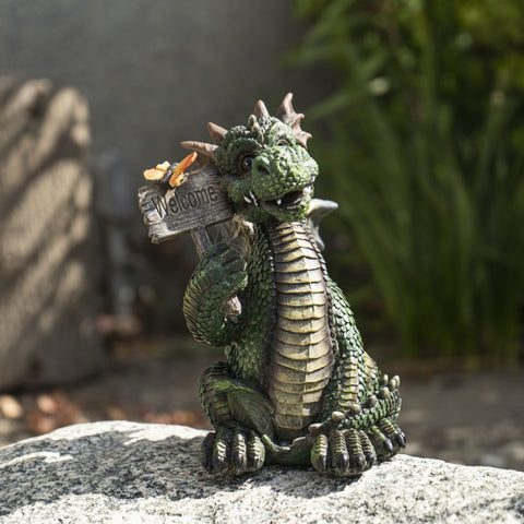 Green Dragon Welcome Sign (82)