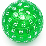 45mm D100 - Green Pearl