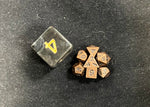 Extra Extra Small Bronze RPG Dice Set