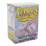 Dragon Shield: Matte White Sleeves - Box of 100