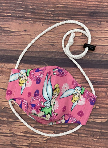 Fairy Fitted Mask - Adult Small/Teen