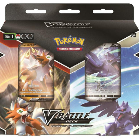 Pokémon TCG V Battle Deck - Lycanroc VS. Corviknight