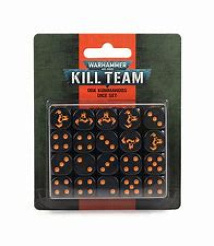 Kill Team Ork Kommandos Dice