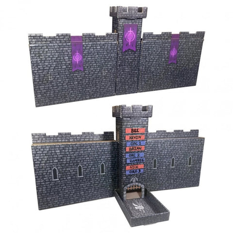 Dark Castle Keep - Dice Tower and DM Screen Walls