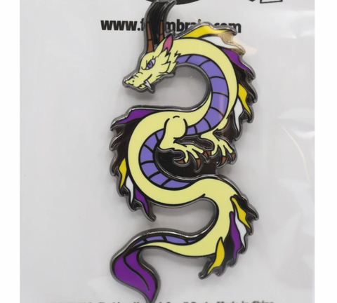 Pride Dragon: Nonbinary