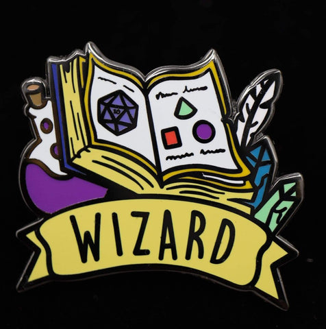 Banner Class Pin - Wizard
