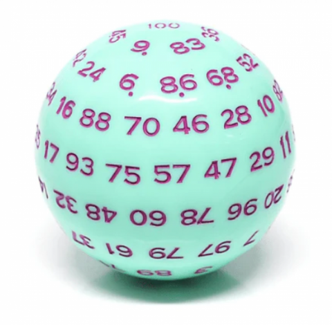 45mm D100 - Mint Rose