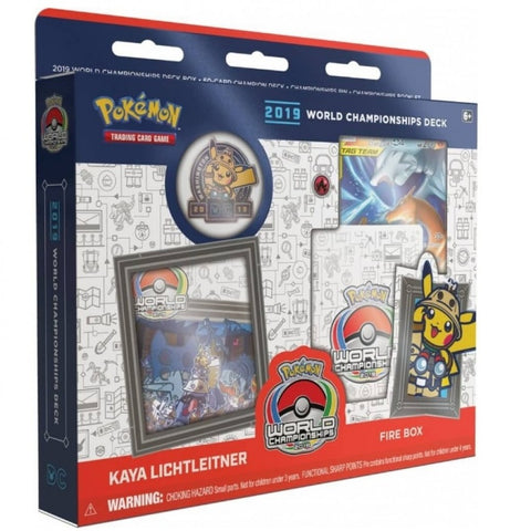 2019 World Championships Deck - Kaya Lichtleitner - Fire Box