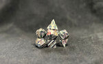 Rainbow Filigree RPG Metal Dice Set