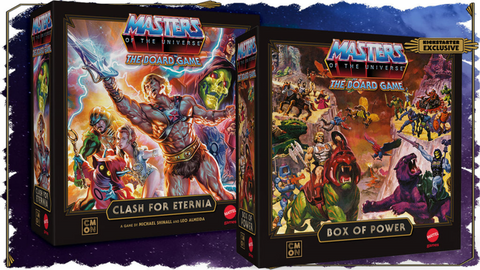[PRE OWNED - Like New] Masters of the Universe: Base Game + Box of Power + She-Ra Expansion (#1BD)