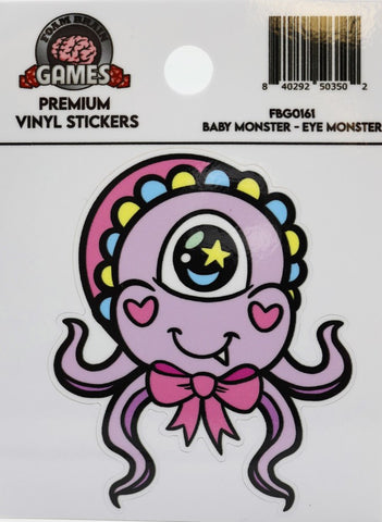 FoamBrain Baby Monster Sticker - Eye Monster