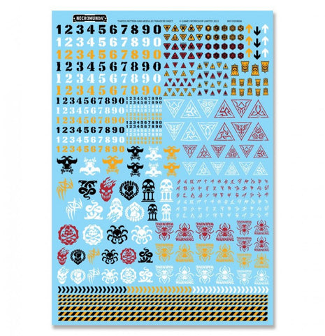 Underhive Graffiti Transfer Sheet