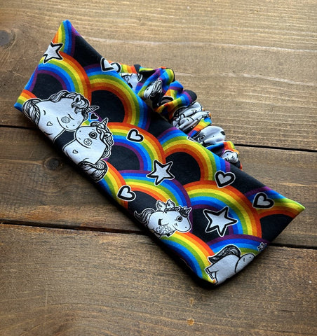 Rainbow Unicorn Headband