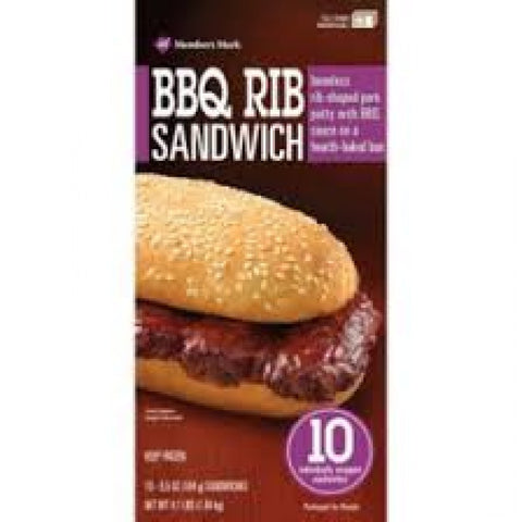 BBQ Rib Sandwich