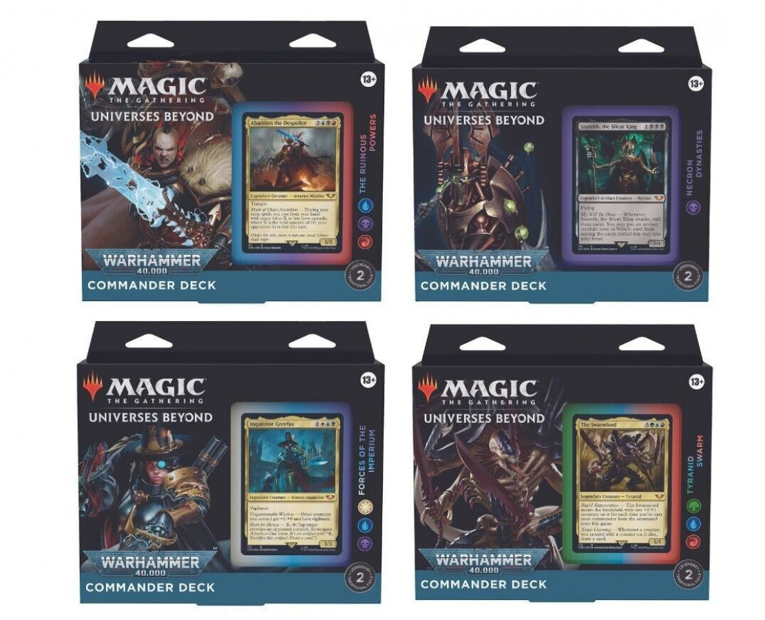 Universes Beyond: Warhammer 40,000 Commander Decks – Gators Games and ...