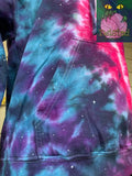 Galaxy Hand-Painted Hoodie - Small Adult