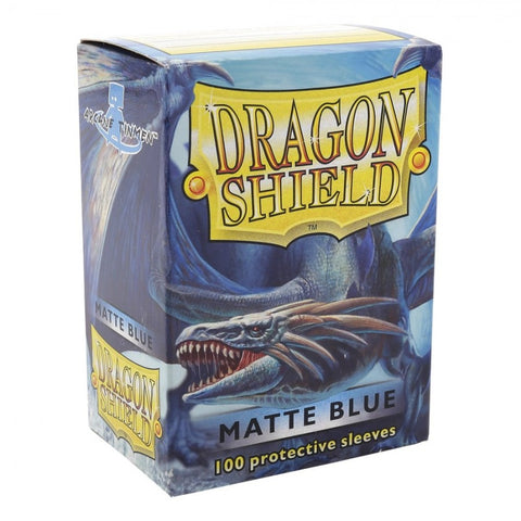 Dragon Shield: Matte Blue Sleeves - Box of 100