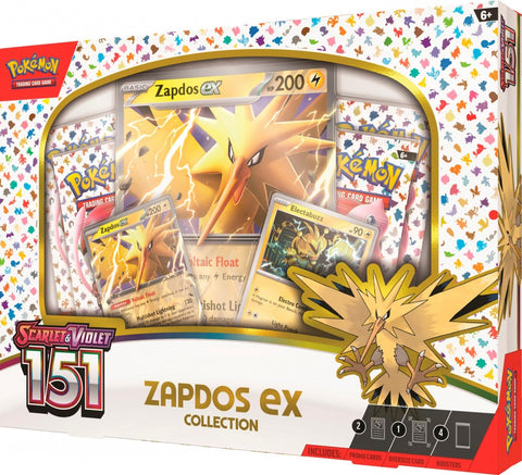 Pokemon 151: Zapdos EX Box