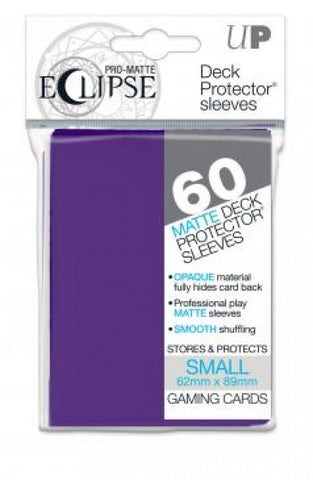 Ultra Pro: 60ct PRO-Matte Eclipse Small Deck Protector sleeves - Royal Purple