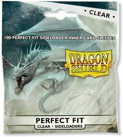Dragon Shield: Inner Sleeves - Perfect Fit Side Load 100Ct Pack Clear