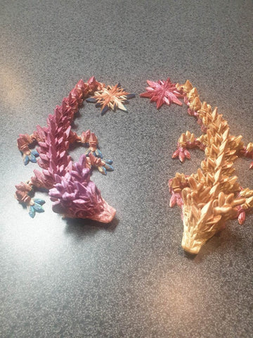 Articulating Dragon - Baby Winter Dragon