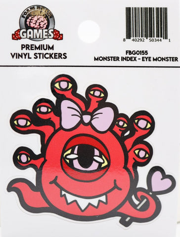 FoamBrain Monster Index Sticker - Eye Monster