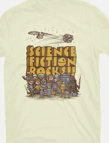 Vintage Science Fiction T-Shirt