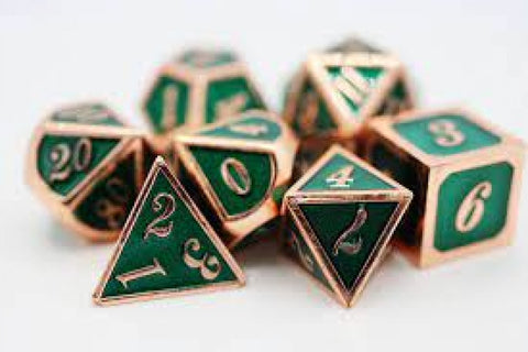 Copper with Emerald RPG Set