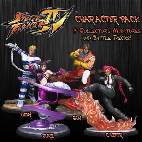 Street Fighter: The Miniatures Game Character Pack 3: SF IV