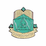 D20 Dungeon Master Pin #14