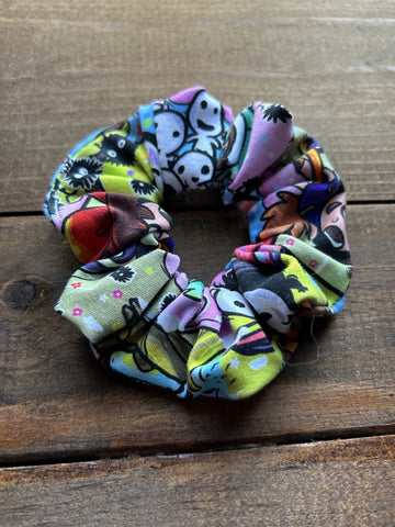 Multi Ghibli Scrunchie
