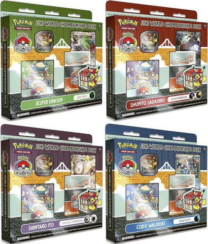 2016 PokÃ©mon TCG World Championships Decks - (All 4 Decks)