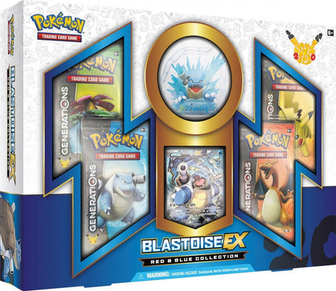 Red And Blue Collection: Blastoise-EX Box