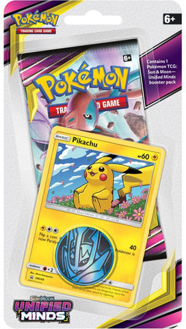 Sun & Moon - Unified Minds Checklane Blister Pack - Pikachu