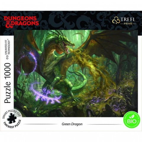 Puzzle: D&D Hunt FT Green Dragon 1000pc