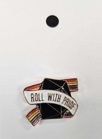 Roll With Pride Enamel Pin
