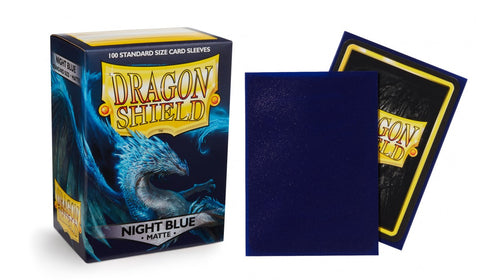 Dragon Shield: Matte Night Blue Sleeves - Box of 100