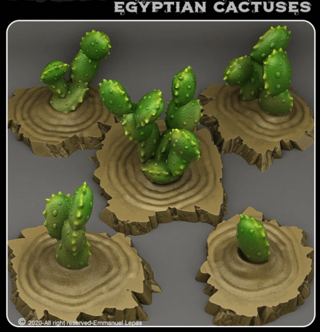 Egyptian Cactuses Scatter Pack