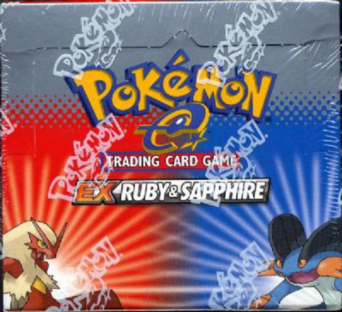 EX Ruby And Sapphire Booster Box