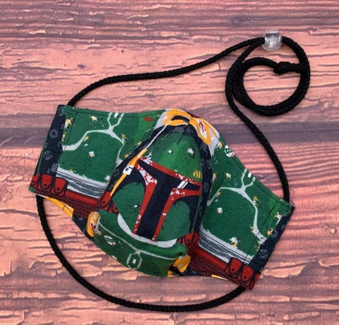 Mando Fitted Mask - Adult Large