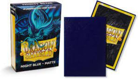 Dragon Shield: Matte Night Blue Japanese Sleeves - Box of 60