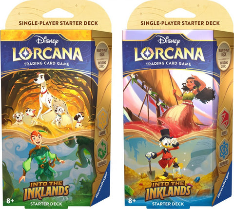 Disney Lorcana: Into The Inklands Starter Decks