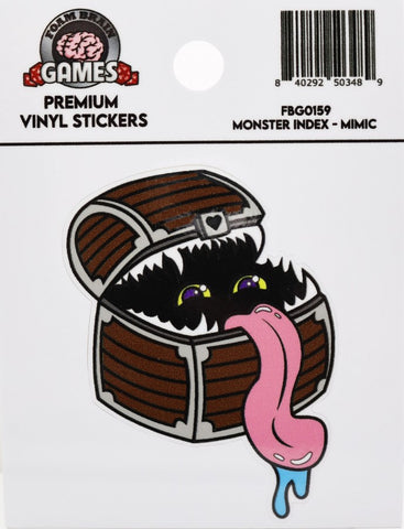 FoamBrain Monster Index Sticker - Mimic