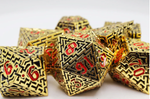 EGYPTIAN LABYRINTH RPG METAL DICE SET