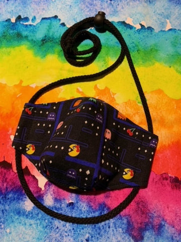 PacMan Fitted Mask - Child