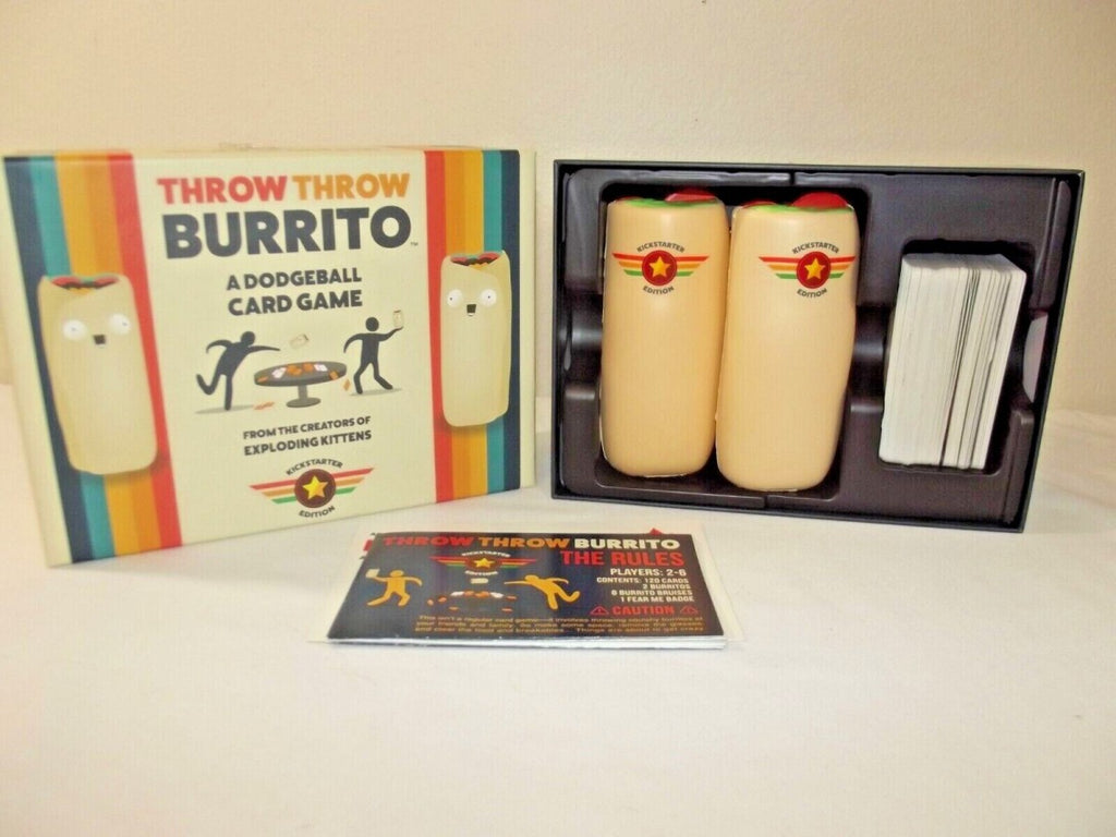 PRE OWNED - Like New] Throw Throw Burrito - Kickstarter Edition (#5BD –  Gators Games and Hobby LLC